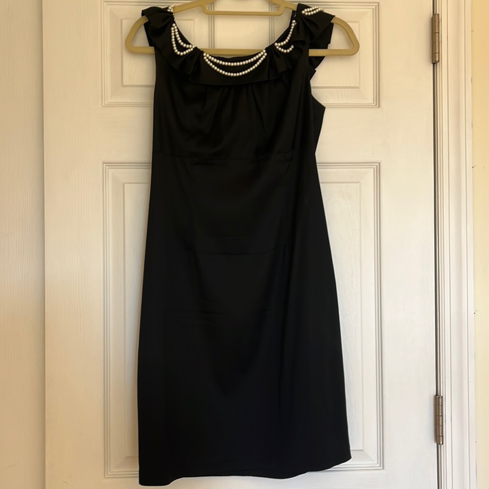 Simple, elegant black dress